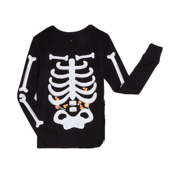 Way to Celebrate! Long Sleeve Graphic Print Pajamas Unisex Kids **Mismatched** - Picture 4 of 5